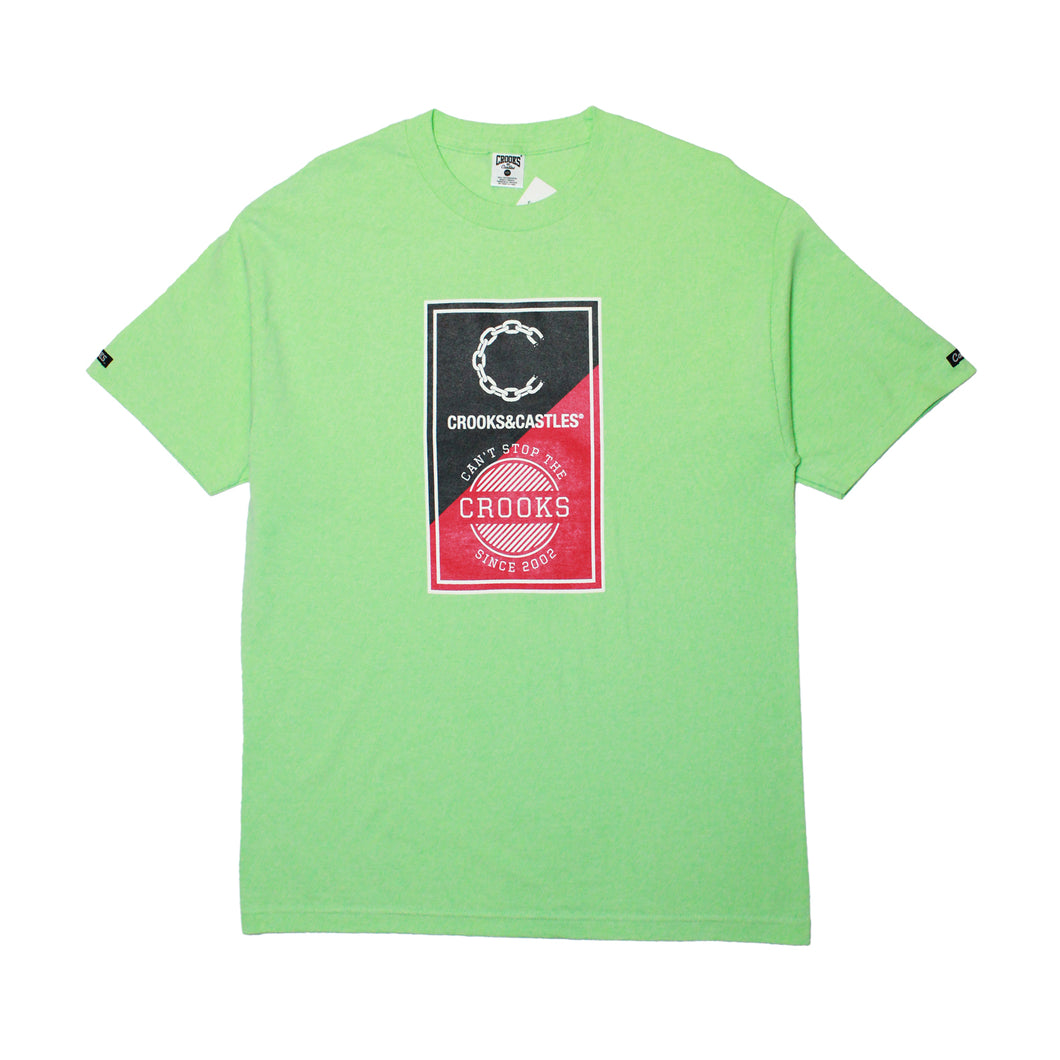 Buy Crooks & Castles The CSTC T-shirt - Tiffany - Swaggerlikeme.com / Grand General Store