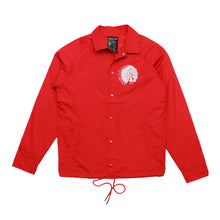 Load image into Gallery viewer, Buy Hustle Gang Chief Logo Graphic Coaches Jacket Small - Red - Swaggerlikeme.com / Grand General Store
