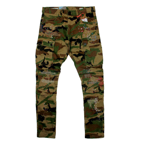 Jordan Craig Ross Stacked Platoon Denim Men's Pants Woodland JRF1142C-WL |  eBay