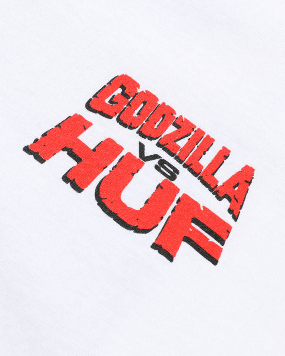 関税送料込♪HUF/GODZILLA Destroy All Monsters SS TEE HUF x Godzilla Destroy All Monsters SS Tee - White