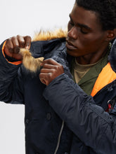 Load image into Gallery viewer, Buy Alpha Industries Slimfit N-3B PARKA Replica Blue - Swaggerlikeme.com / Grand General Store
