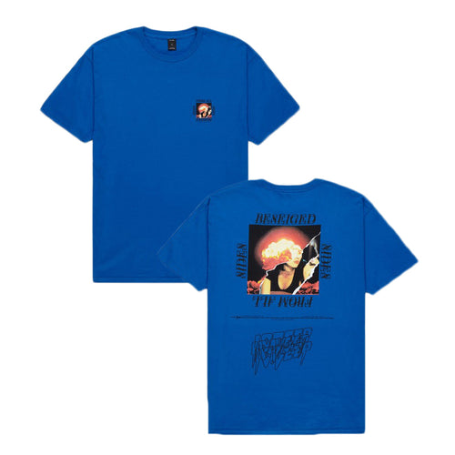 Buy 10 Deep The Beseiged from all sides T-shirt - Blue - Swaggerlikeme.com / Grand General Store