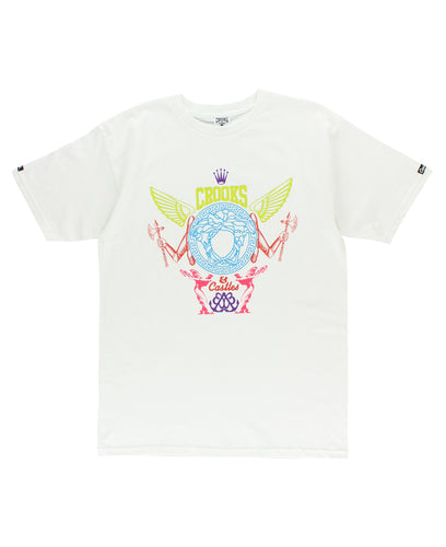 Buy Crooks & Castles High Society T-shirt - White - Swaggerlikeme.com / Grand General Store