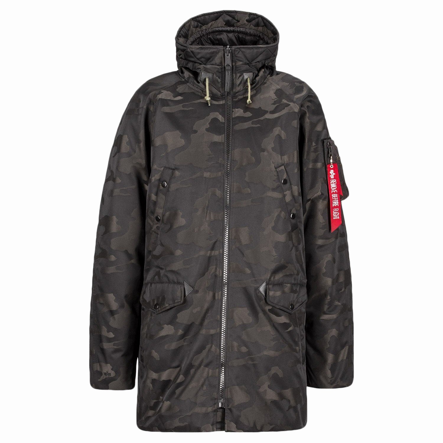 Men's Alpha Industries N-3B Down Parka Jacquard - Shop Alpha