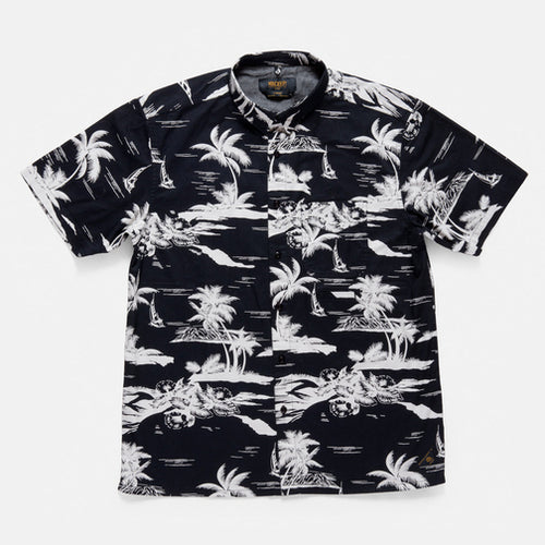 Buy 10 Deep Island Life Button Down Shirt - Black - Swaggerlikeme.com / Grand General Store