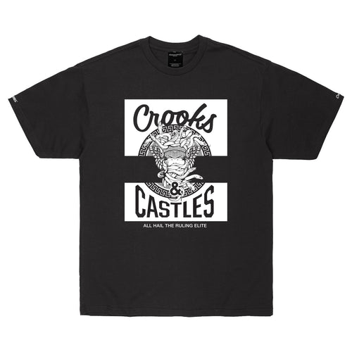 Buy Crooks & Castles Mad Klepto T-shirt - Black - Swaggerlikeme.com / Grand General Store
