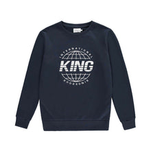 Load image into Gallery viewer, Buy KING Apparel Bethnal Sweatshirt - Ink - Swaggerlikeme.com / Grand General Store
