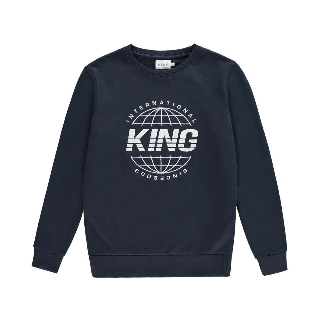 Buy KING Apparel Bethnal Sweatshirt - Ink - Swaggerlikeme.com / Grand General Store