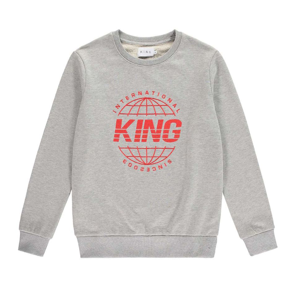 Buy KING Apparel Bethnal Sweatshirt - Stone - Swaggerlikeme.com / Grand General Store