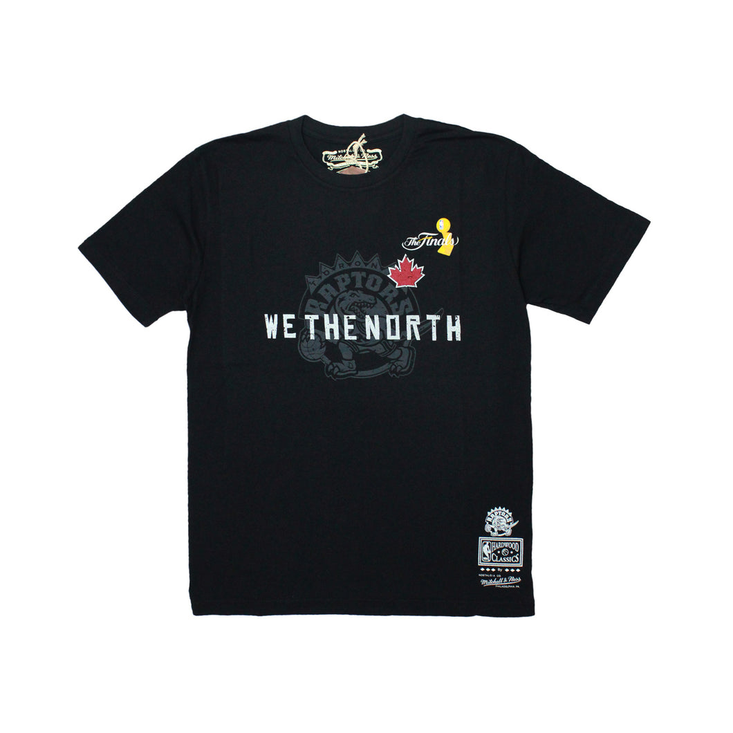 Buy Mitchell & Ness Toronto Raptors We The North Leaf NBA Playoffs Finals Tee - Black - Swaggerlikeme.com / Grand General Store