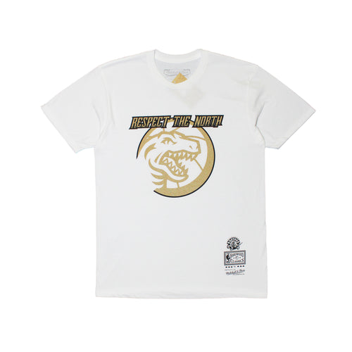 Buy Mitchell & Ness Toronto Raptors Respect The North Mantel Head Piece Tee - White - Swaggerlikeme.com / Grand General Store