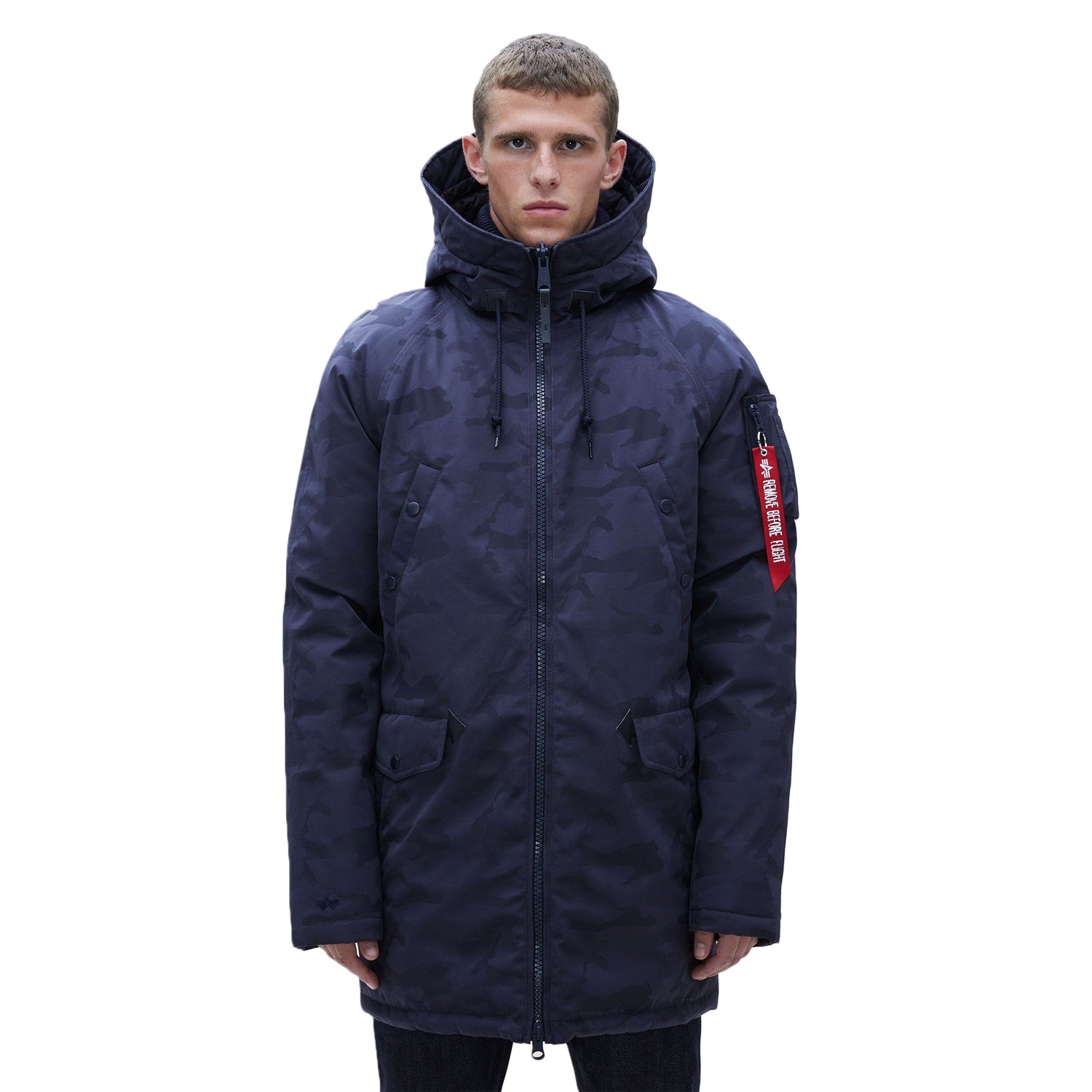 Men's Alpha Industries N-3B Down Parka Jacquard - Shop Alpha