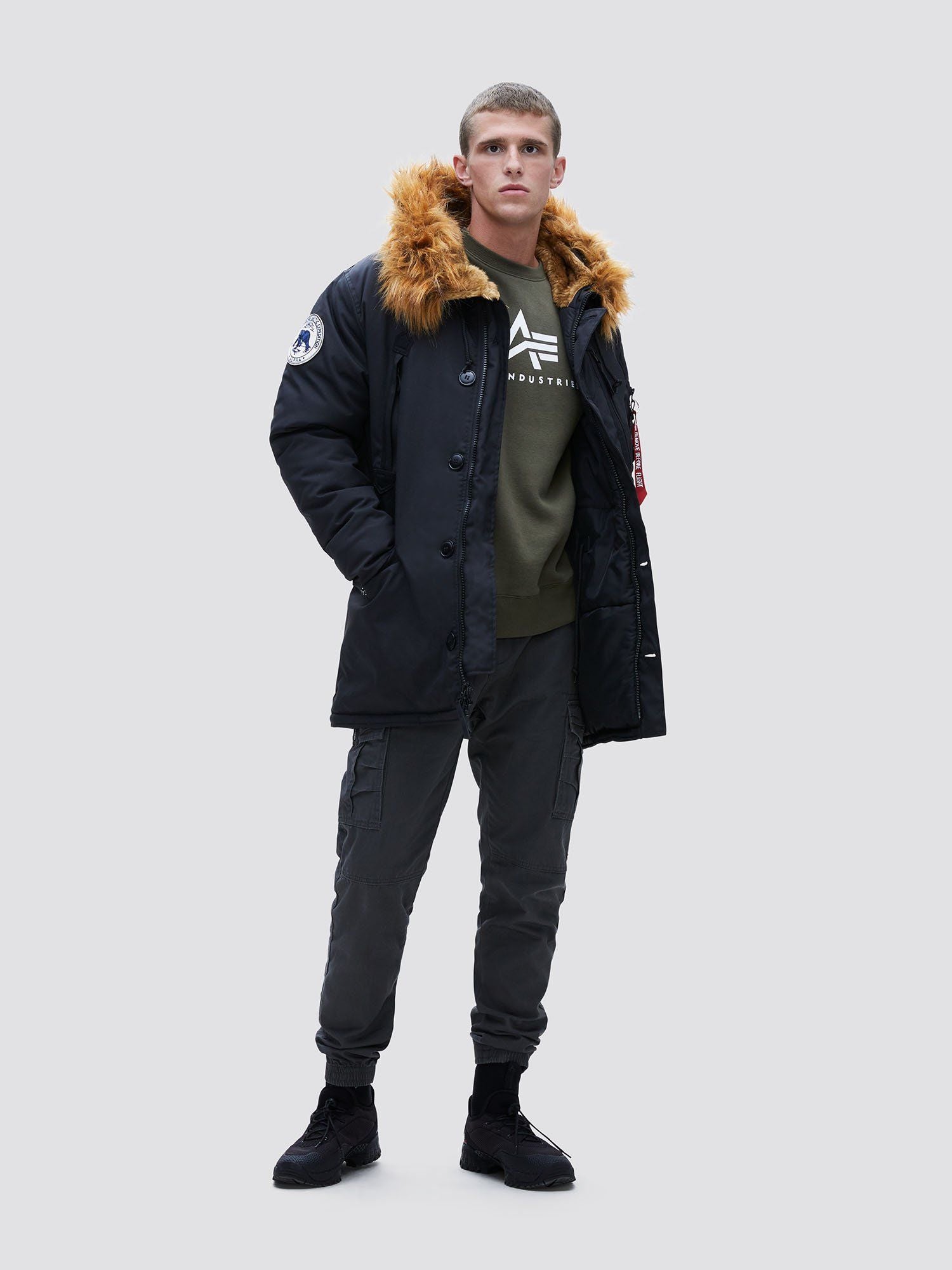 Men's Alpha Industries N-3B Alpine Parka - Shop Alpha Industries