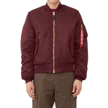 Load image into Gallery viewer, Buy Alpha Industries MA-1 Slim Fit Flight Jacket - Maroon - Swaggerlikeme.com / Grand General Store
