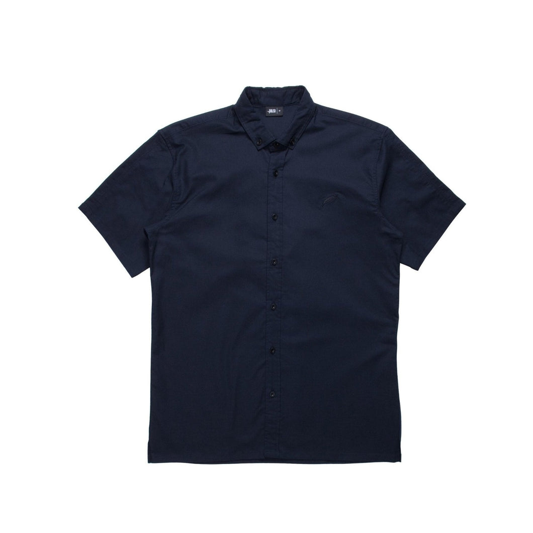 Buy Publish Brand Index SS Button Up - Navy - L - Swaggerlikeme.com / Grand General Store