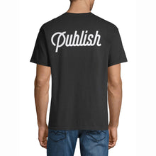 Load image into Gallery viewer, Buy Publish Brand Script SS Tee - Black - Swaggerlikeme.com / Grand General Store
